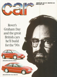 CAR MAGAZINE 1987 APR - ALFA 75 TWIN SPARK V6, ROVER SPECIAL, PEUGEOT 309 GTI